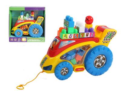 Electric blocks car