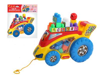 Electric blocks car