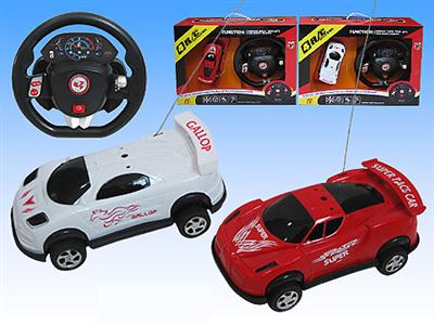 Four-wheel remote control car with sound