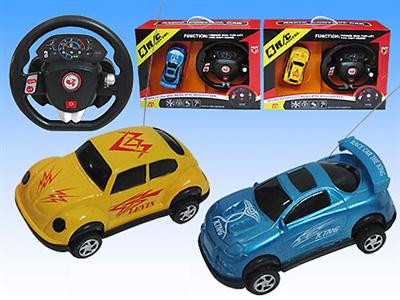 Four-wheel remote control car with sound