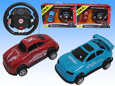 Four-wheel remote control car with sound