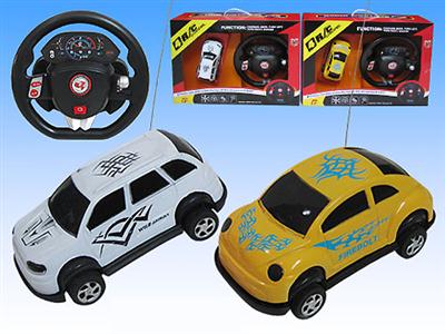 Four-wheel remote control car with sound