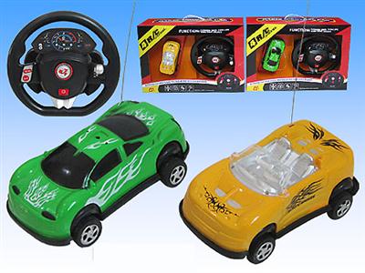 Four-wheel remote control car with sound