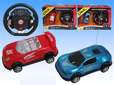 Four-wheel remote control car with sound