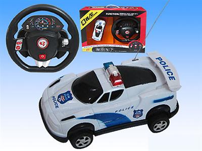 Four-wheel remote control car with sound