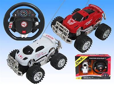 Four-wheel remote control car with sound