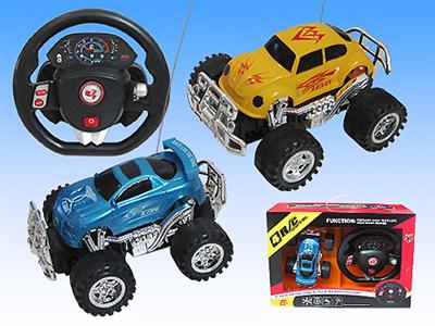 Four-wheel remote control car with sound