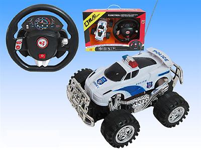 Four-wheel remote control car with sound