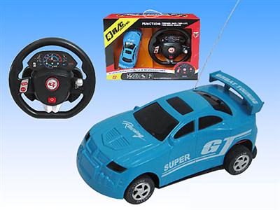 Four-wheel remote control car with sound