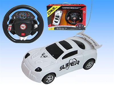 Four-wheel remote control car with sound