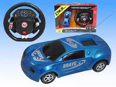 Four-wheel remote control car with sound