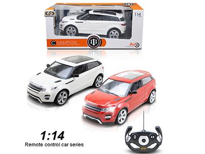 Simulation Stone remote control car with front and rear lights Land Rover