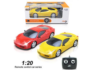 1:20 Stone remote control car with headlight (Ferrari)