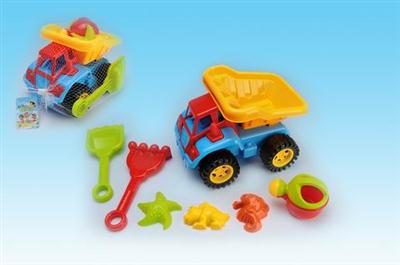 Beach construction vehicles