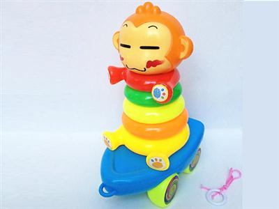 拖拉彩虹投叠圈