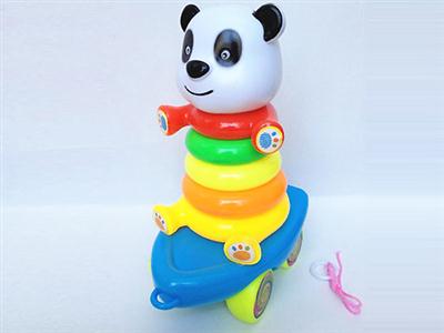 拖拉彩虹投叠圈