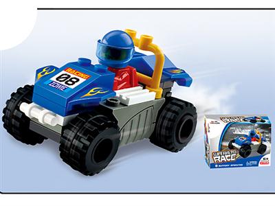 Electric blocks car