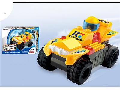 Electric blocks car