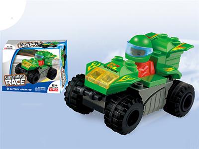 Electric blocks car
