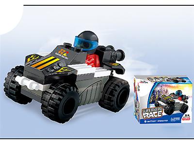 Electric blocks car