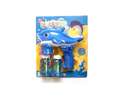 Dolphin bubble gun light solid color inertia