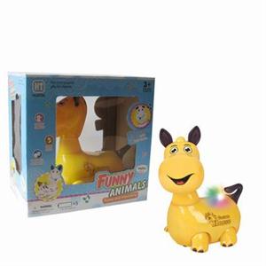 Light music electric universal cartoon horse