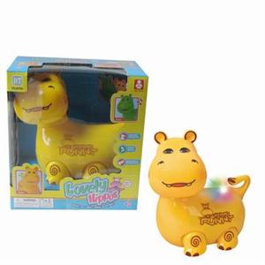 Light music electric universal cartoon hippo