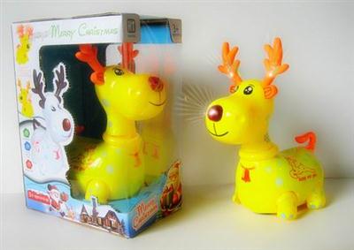 Christmas light and music electric universal cartoon deer