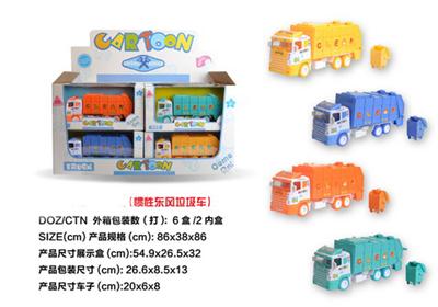 Inertia Dongfeng garbage truck
