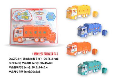 Inertia Dongfeng garbage truck