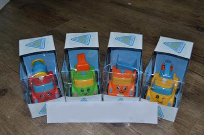 Inertia cartoon car