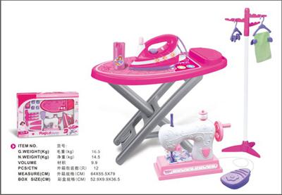 缝衣机+烫斗床套装