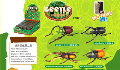 The second generation of insects assembled