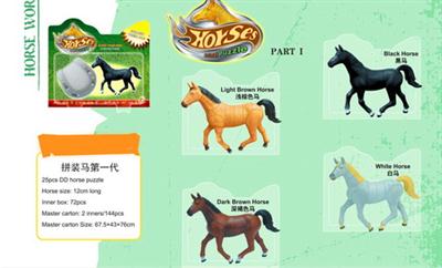 Assembling the first generation of horse