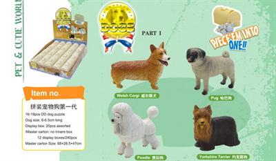 Assembling the first generation of pet dog