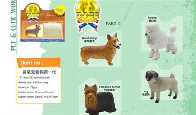 Assembling the first generation of pet dog