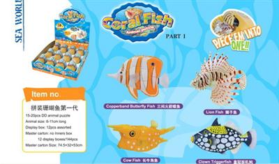 Assembling the first generation of coral reef fish