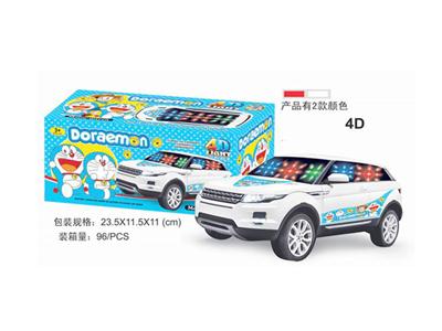 4D电动音乐机器猫路虎车