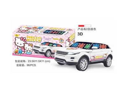 3D电动音乐HELLOKIKT路虎车