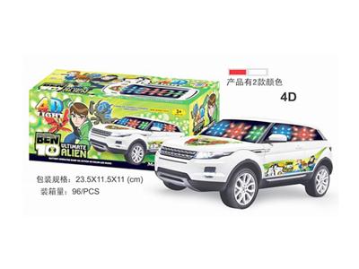 4D电动音乐BEN10路虎车