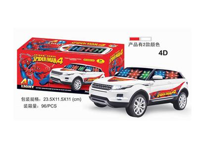 4D电动音乐蜘蛛人路虎车