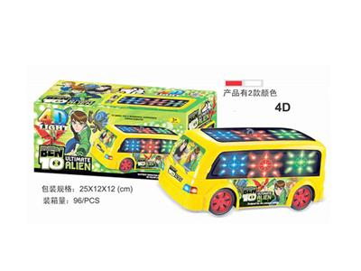4D电动音乐BEN10巴士车