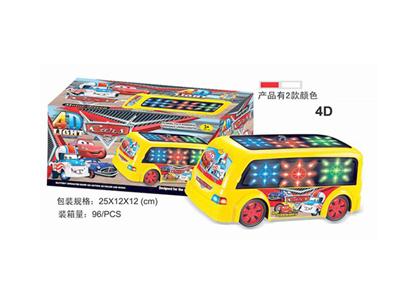 4D电动音乐汽车总动员巴士车