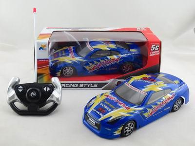 Five-way remote control car