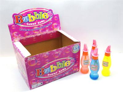 Bubble bottle (with whistle)