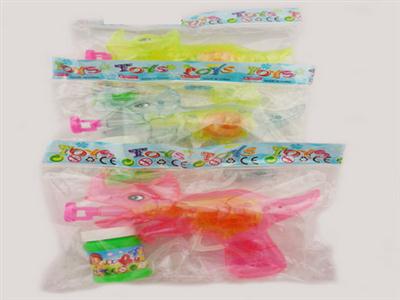 Dinosaur bubble gun