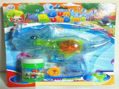 Dinosaur bubble gun