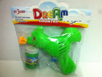 Cock bubble gun