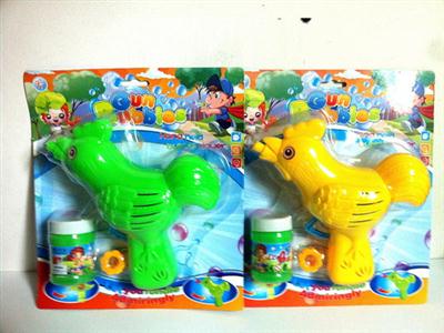 Cock bubble gun