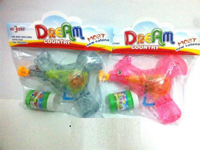 Cock bubble gun